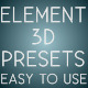 Element 3D Presets