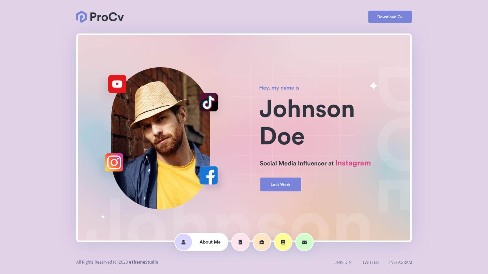 procv social media influencer