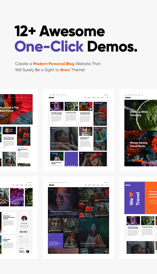 Bravi WordPress Theme