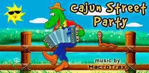 Cajun Street Party ~ Music by MacroTrax