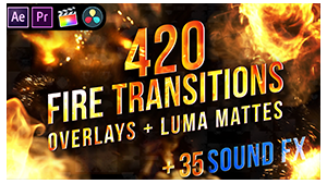 Fire Transitions Overlays