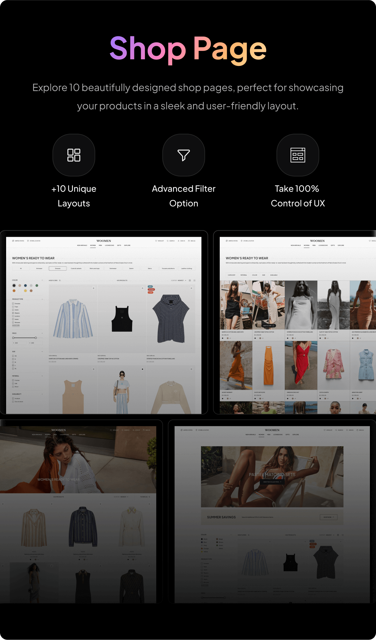 WooMen – Fashion & Multipurpose eCommerce Figma Template - 7