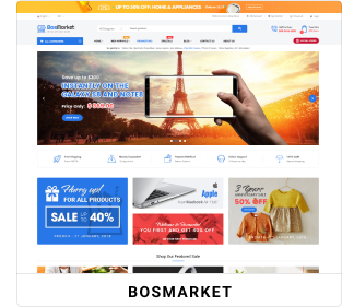 BosMarket - Flexible Multi Vendor WordPress Theme