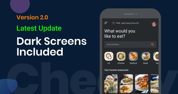 Cheesy | Restaurant and Food Delivery Mobile App Figma Template - 1