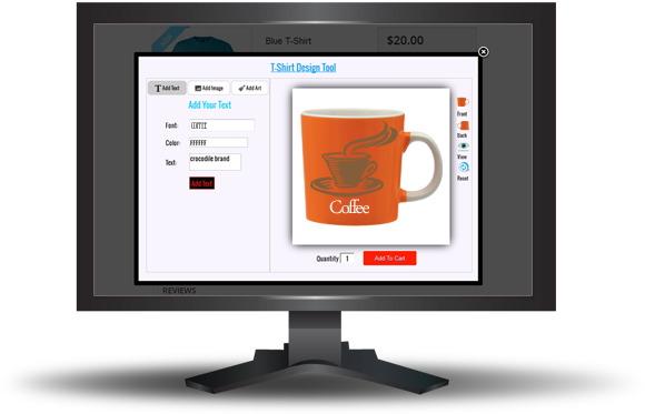 Custom  Product and T-shirt  Design for Prestashop - 9