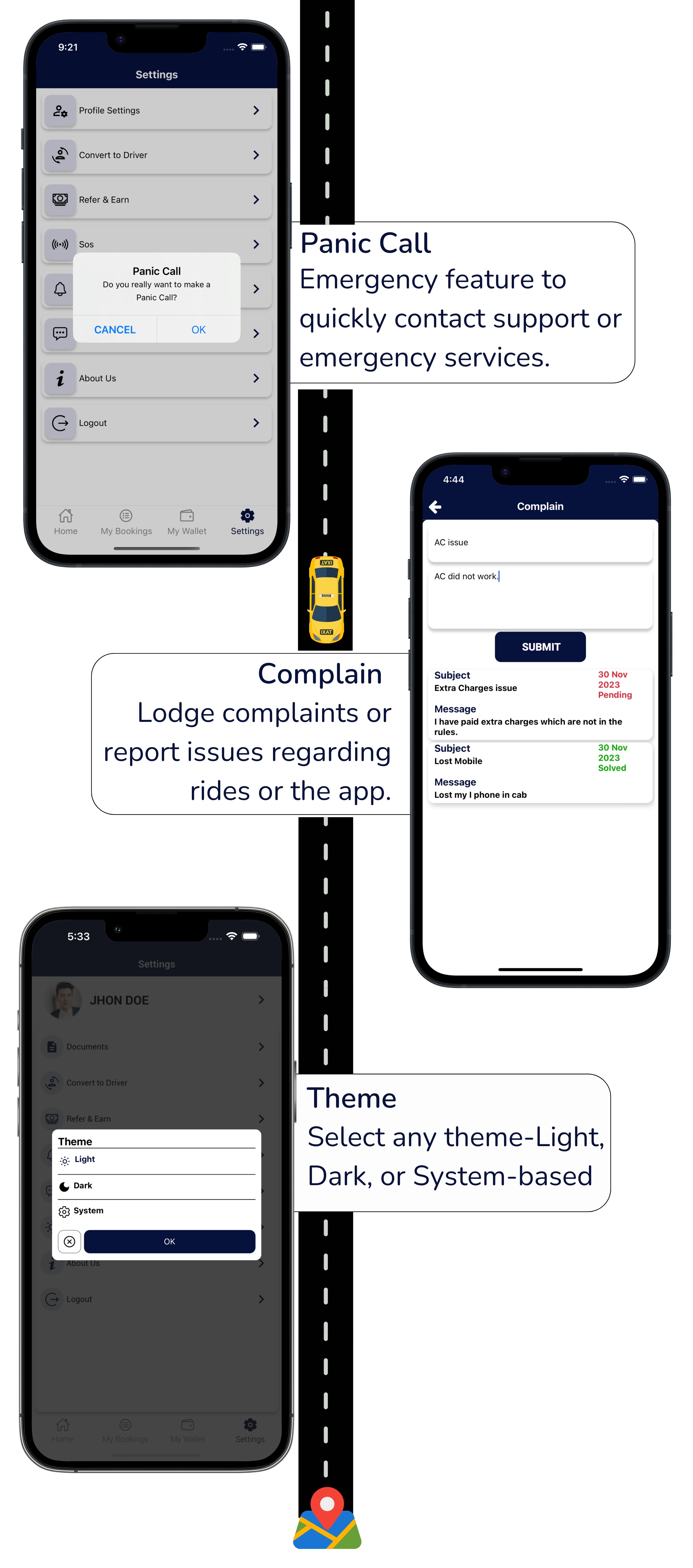 Exicube Taxi App - 24