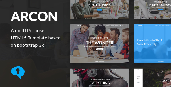 Arcon - Creative Multi-Purpose HTML Template - Creative Site Templates