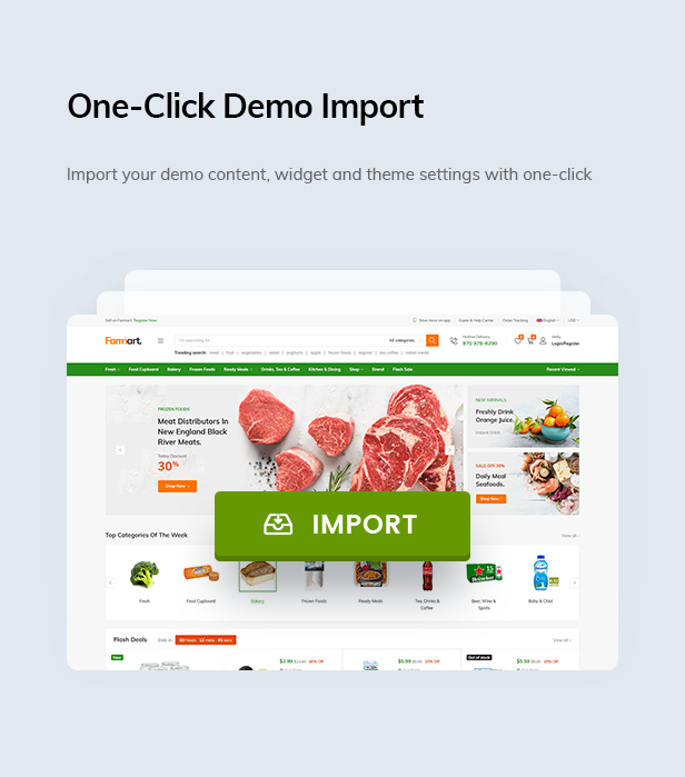 Farmart - Organic & Grocery Marketplace WordPress Theme - 4