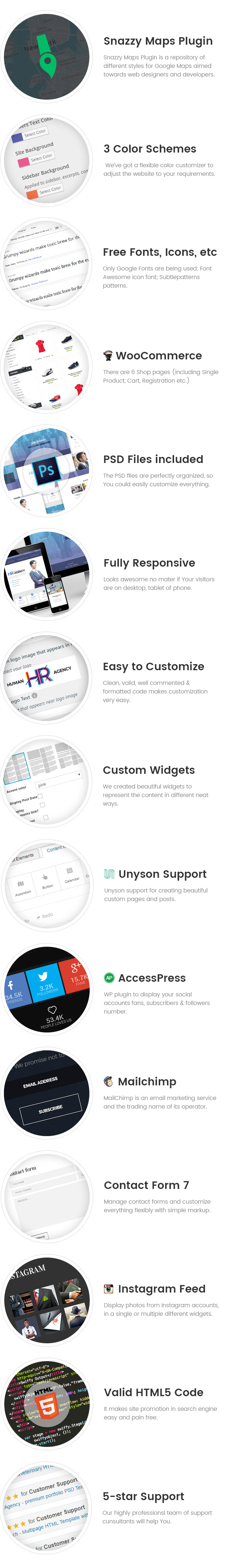 Human Agency - Human Resources WordPress theme