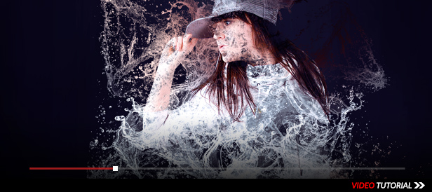 Water Scatter 2 Photoshop Action - 1