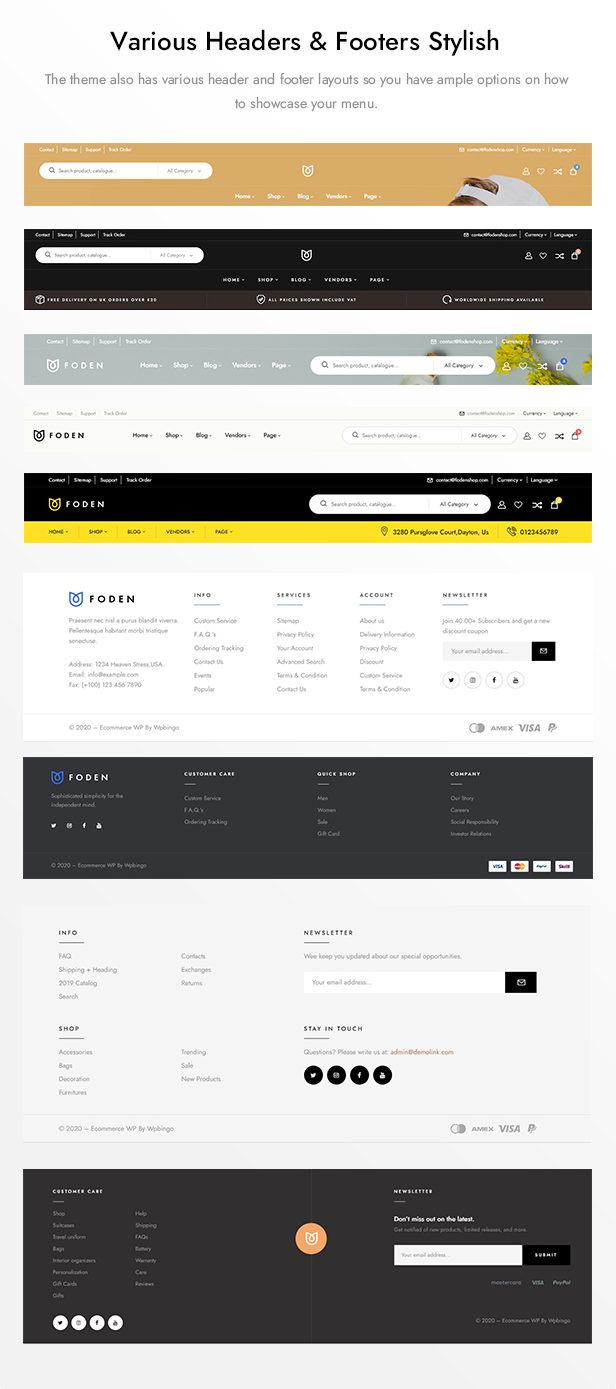 Foden - Multipurpose WooCommerce Theme