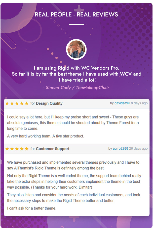 Rigid - WooCommerce Theme for WCFM Multi Vendor Marketplaces and single shops - 7