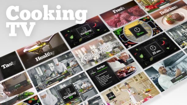 Cooking TV Show Pack 4K - 2