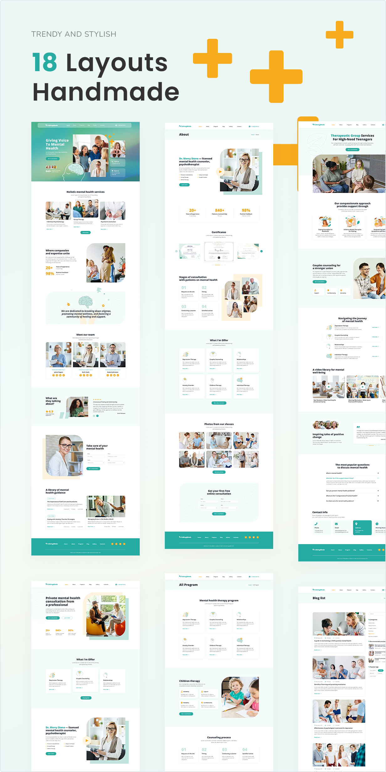 19 Layouts Handmade
