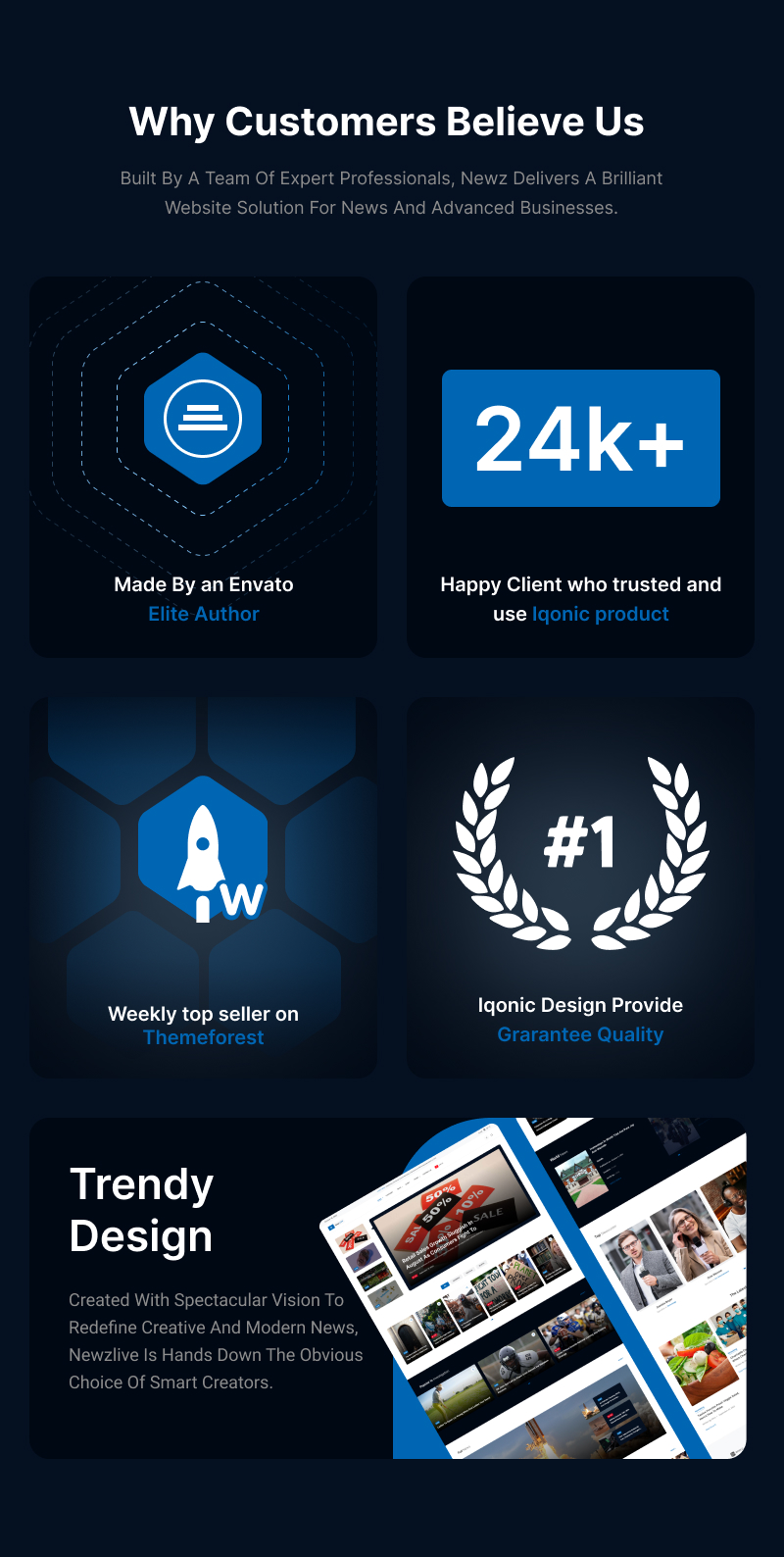News WordPress theme | Newz Live | Iqonic Design