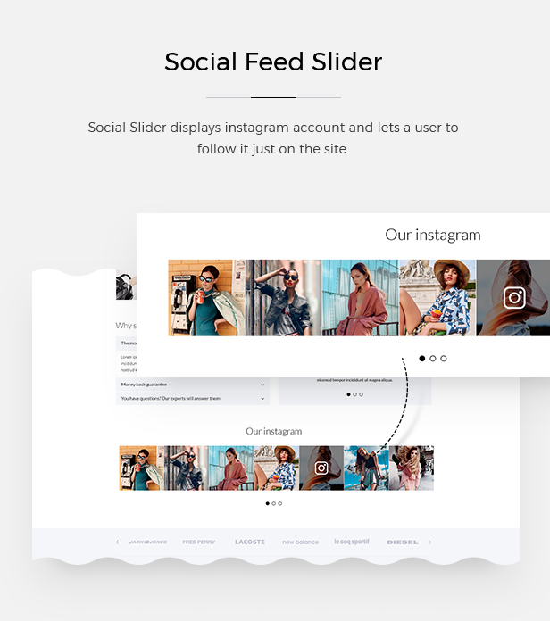 Social Feed Slider