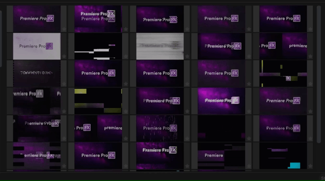 Premiere Pro FX Plugin Extension of Video Effects - Transitions - Animations - SoundFX - Music - 52