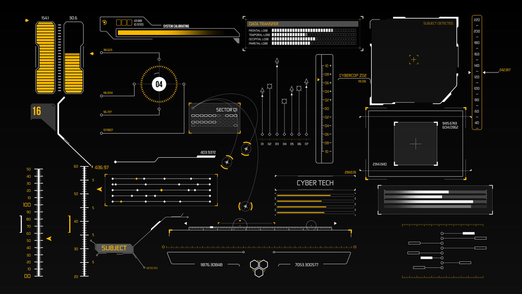 HUD Infographic Elements - 2