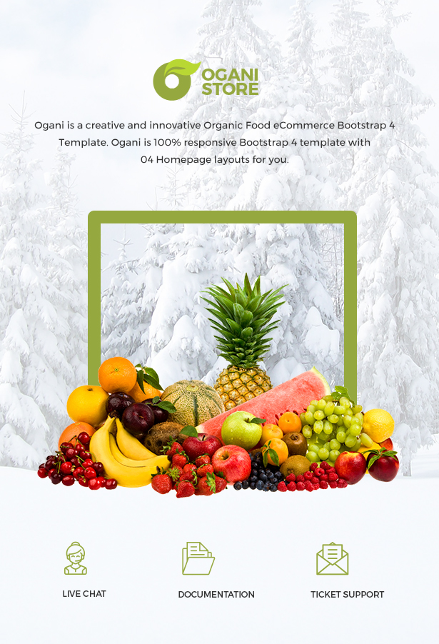 Ogani - Organic Food eCommerce HTML Template - 1