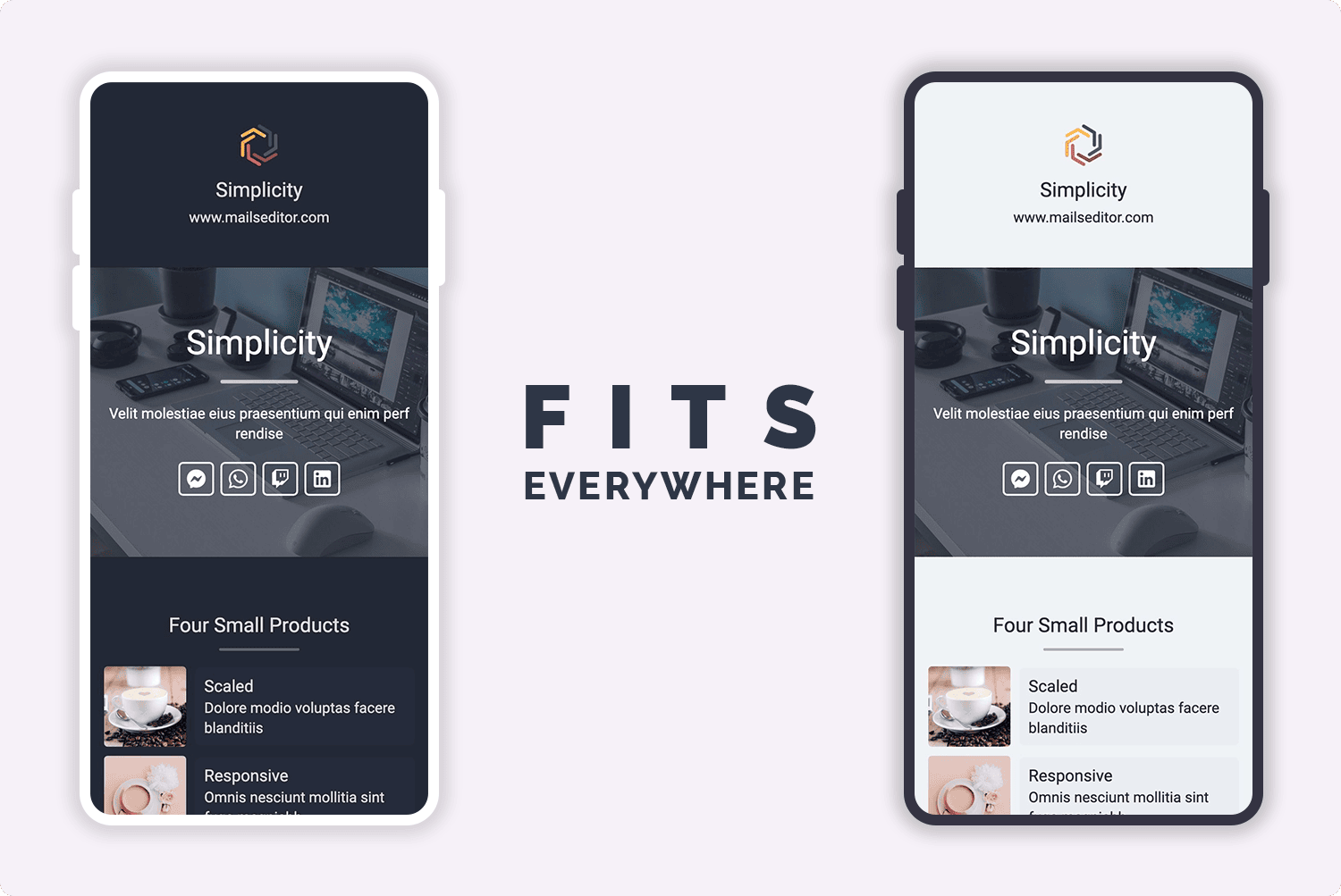 Simplicity Responsive Email Template 2023 - 1