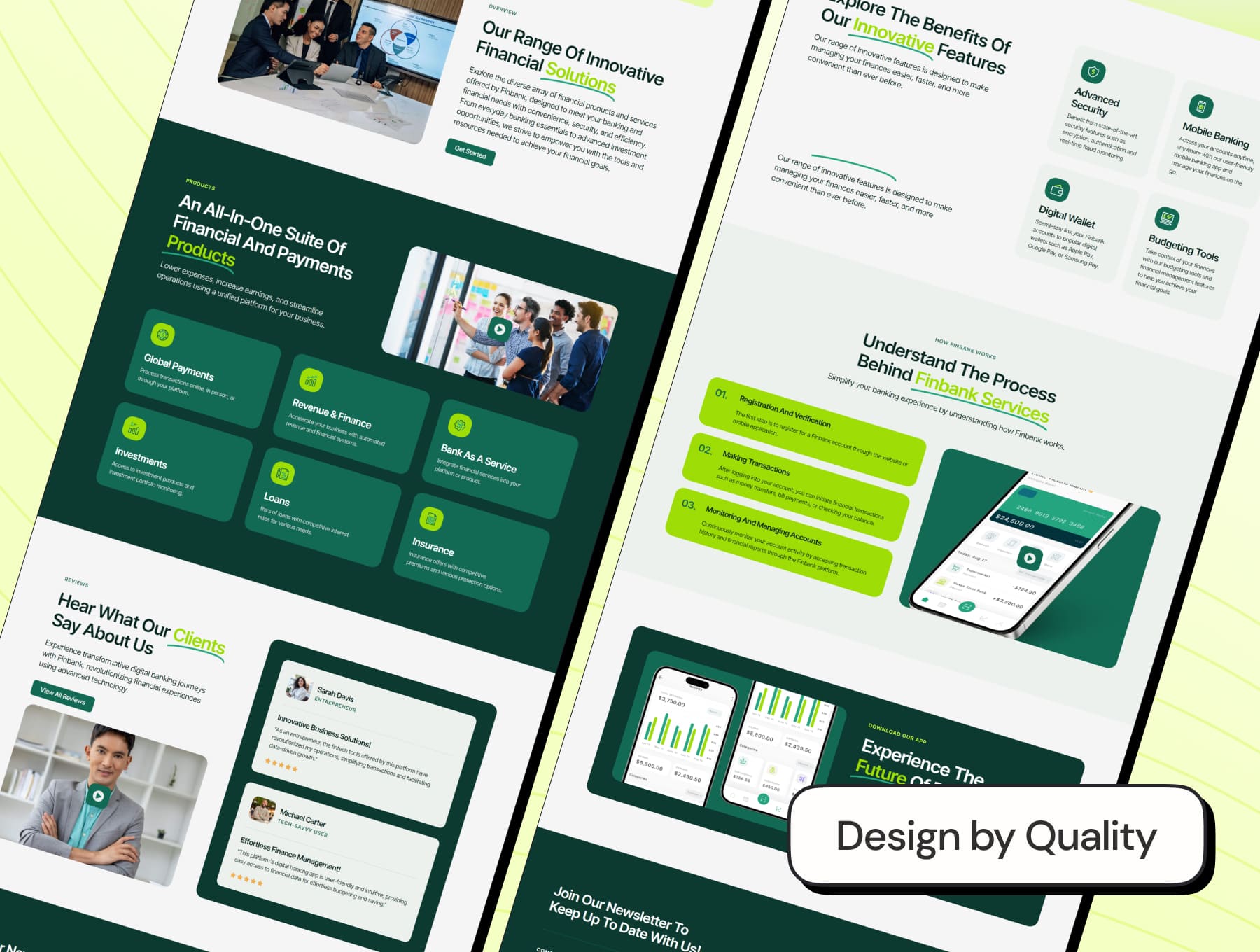 Finbank - Digital Banking & Fintech Elementor Template Kit - 2