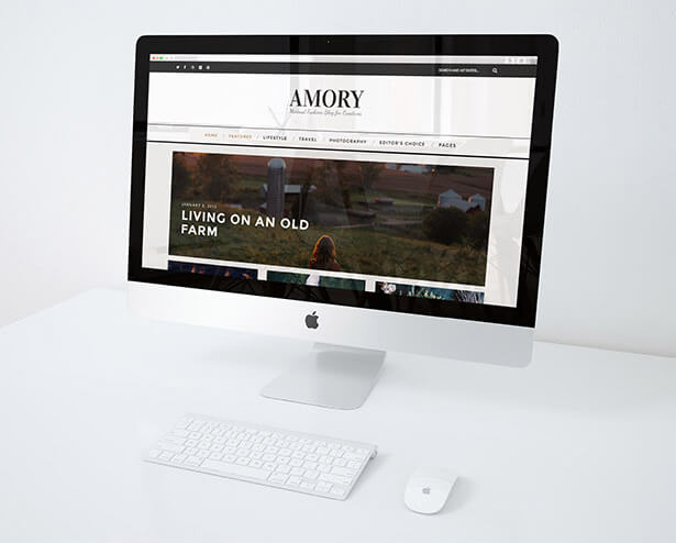 Amory - A Responsive WordPress Blog Theme - 6