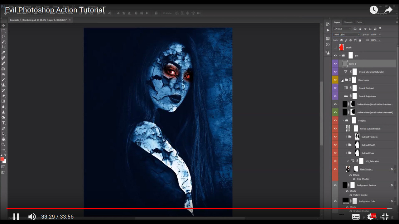 Evil Photoshop Action - 5