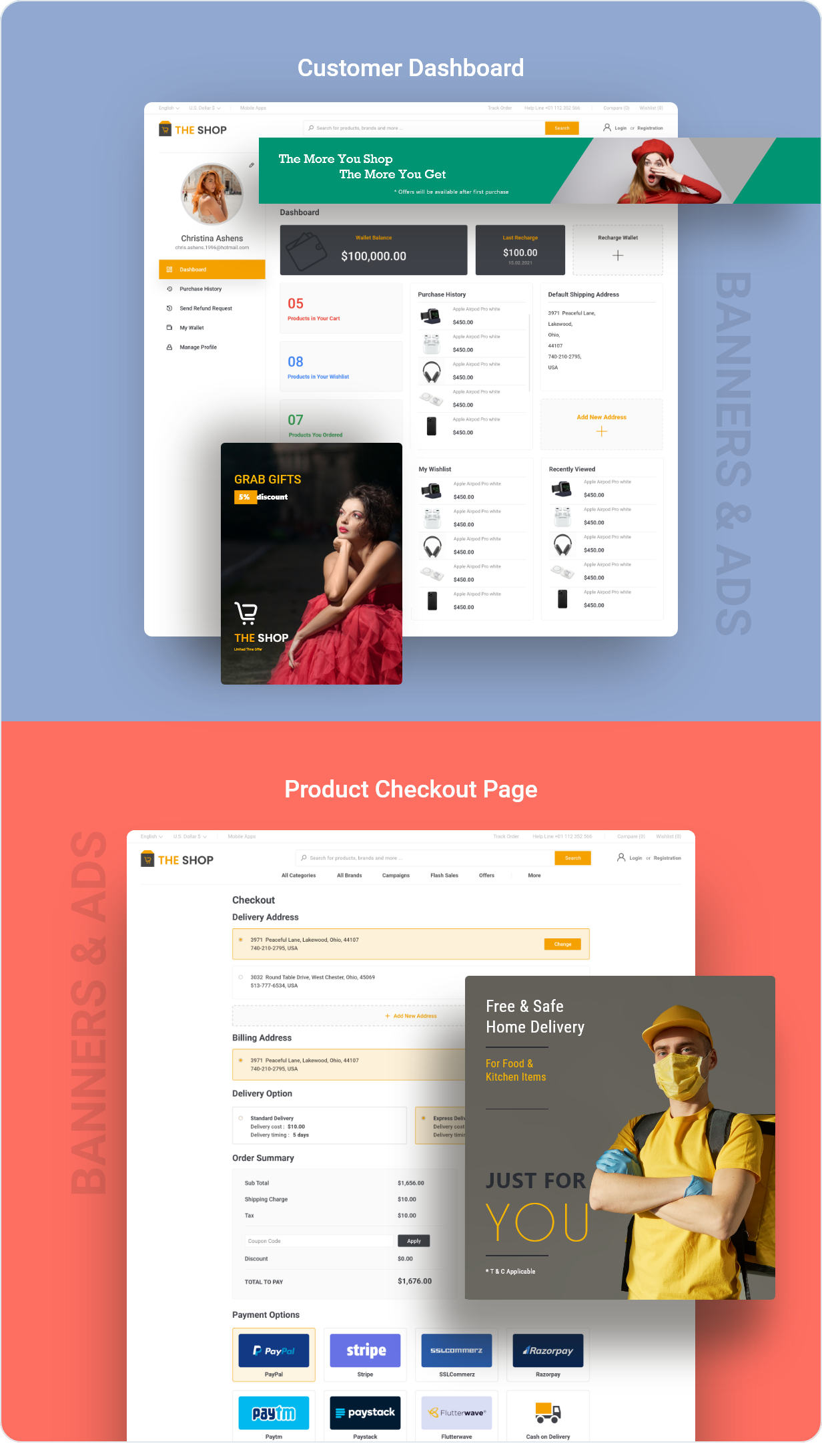 The Shop - PWA eCommerce CMS v3.4