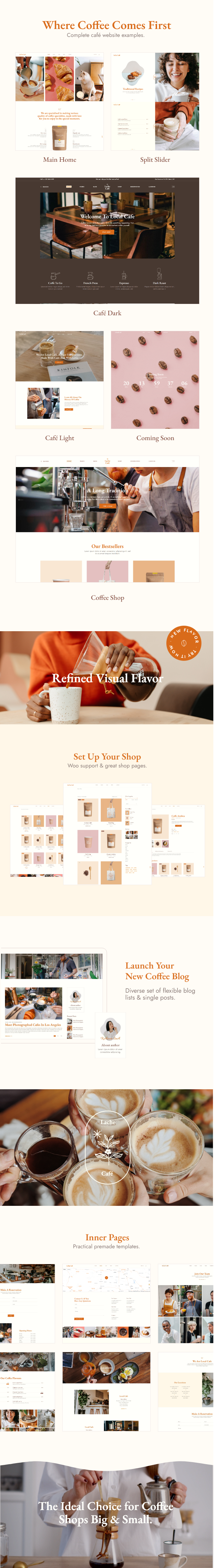 Lache - Café and Coffee Shop Theme - 2