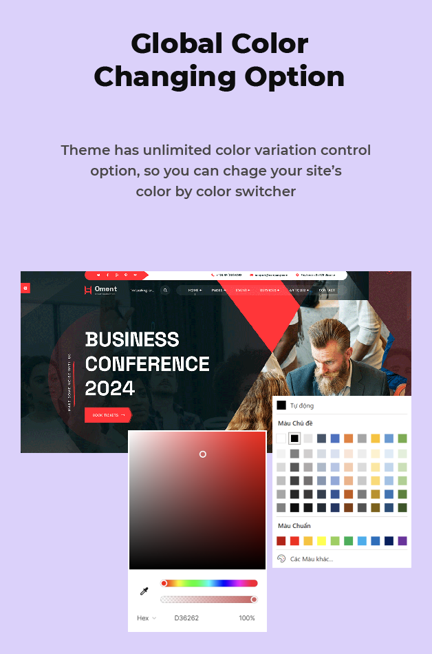 Oment - Event & Conference WordPress Theme