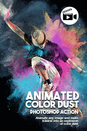 animated color dust