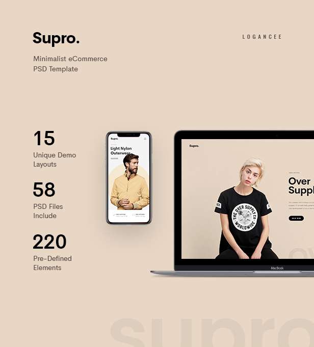 Supro | Minimalist eCommerce PSD Template - 9