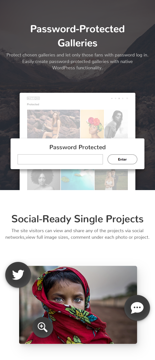 WordPress Photography Theme - Nifty Fifty - 5