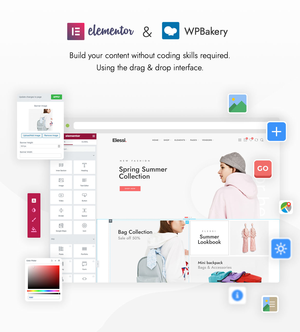 Elessi – WooCommerce AJAX WordPress Theme – Compatible with Elementor