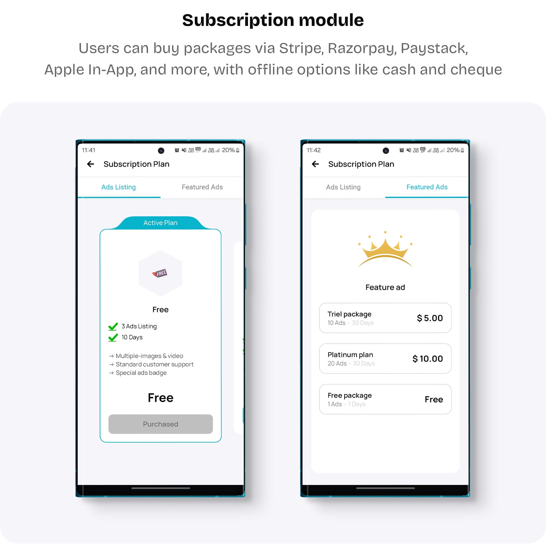 eClassify - Classified Buy and Sell Marketplace Flutter App with Laravel Admin Panel - 24