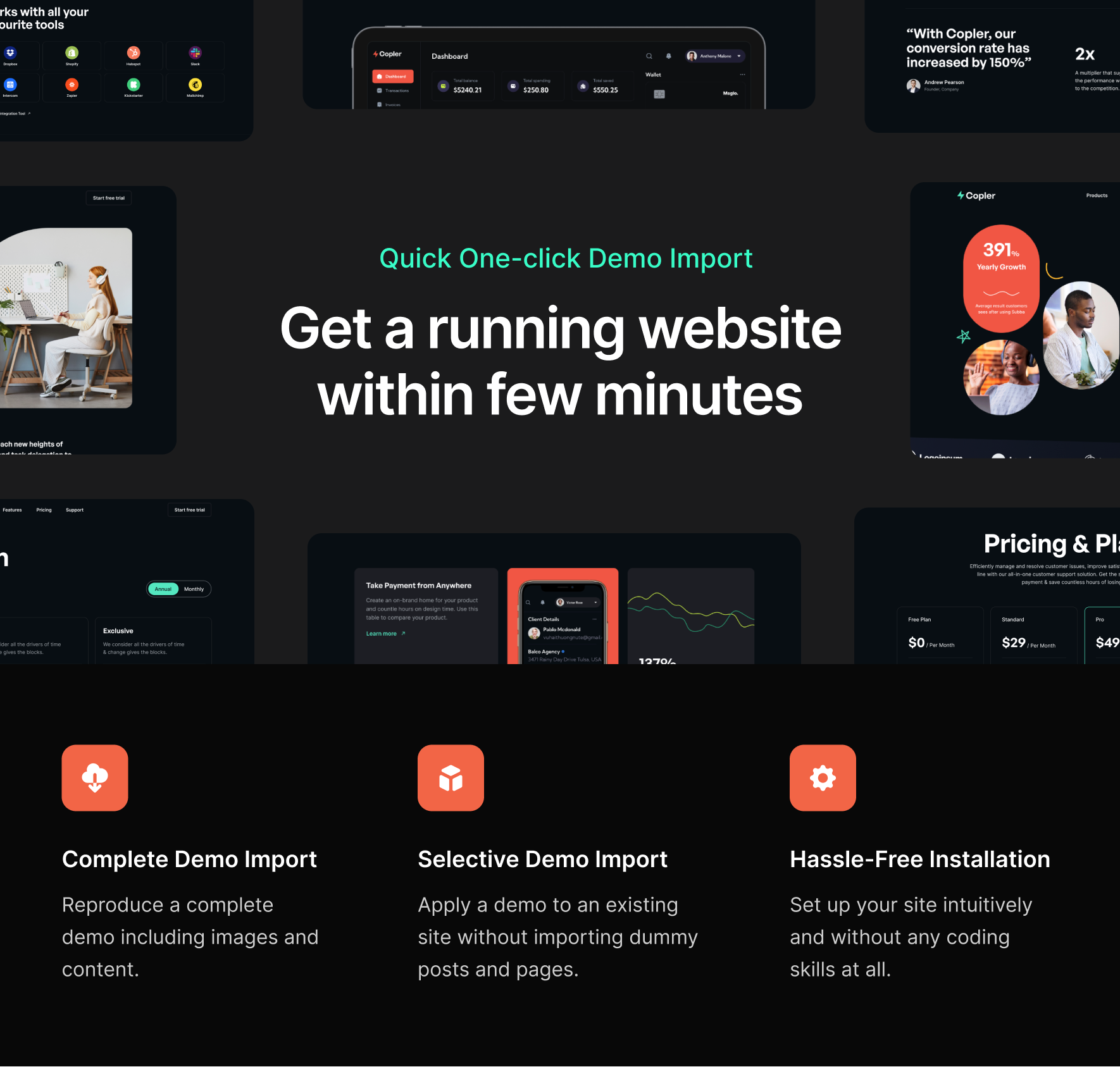 Copler - SaaS WordPress Theme - 3