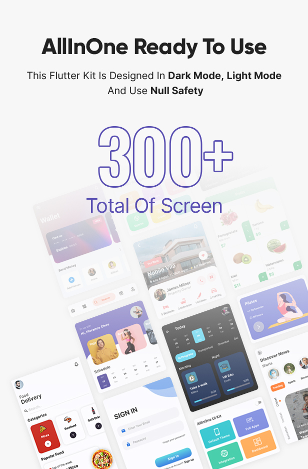 Allinone Flutter Template - Flutter UI Kit - 6