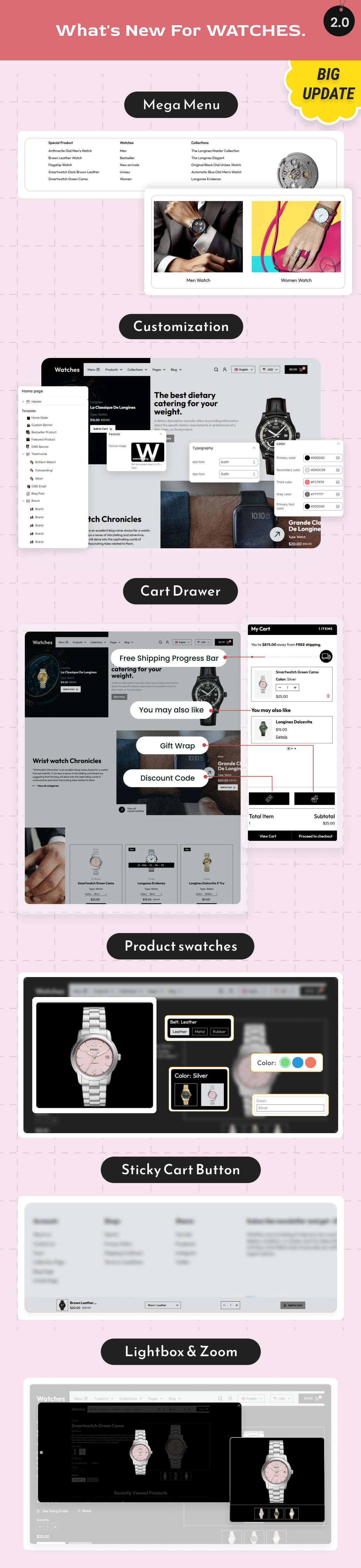 Watches - Luxury Watches & Jewelry Store Shopify 2.0 Theme - 6