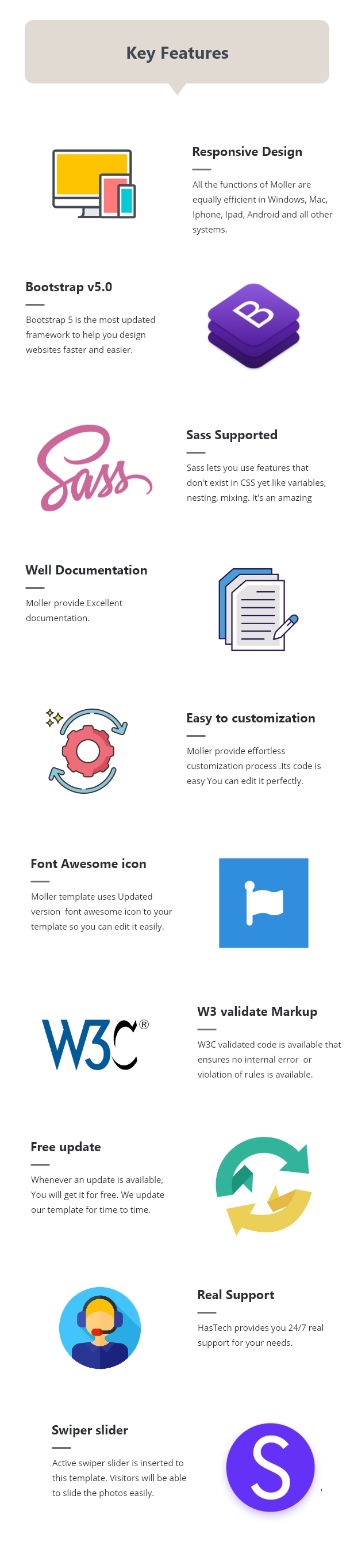 Moller - Furniture & Decor eCommerce Responsive Bootstrap5 Template - 3