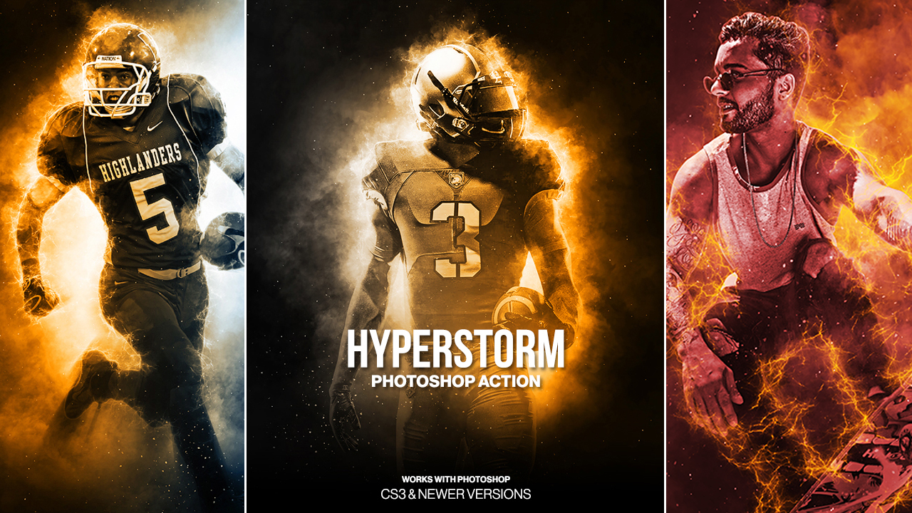 Hyperstorm Photoshop Action - 2