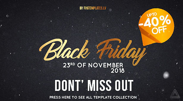 Holiday Sales Template v1.2 - Project for After Effects (Videohive)