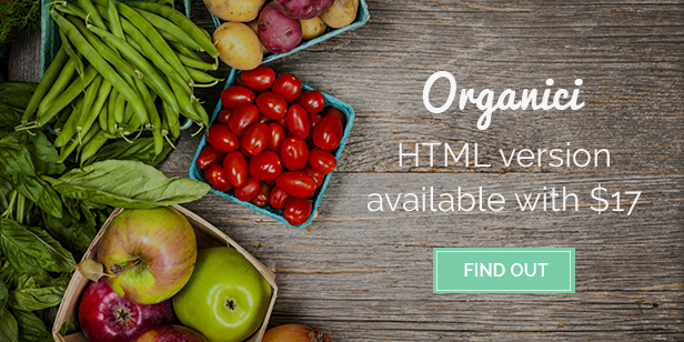 Organici - Organic Store HTML Template 