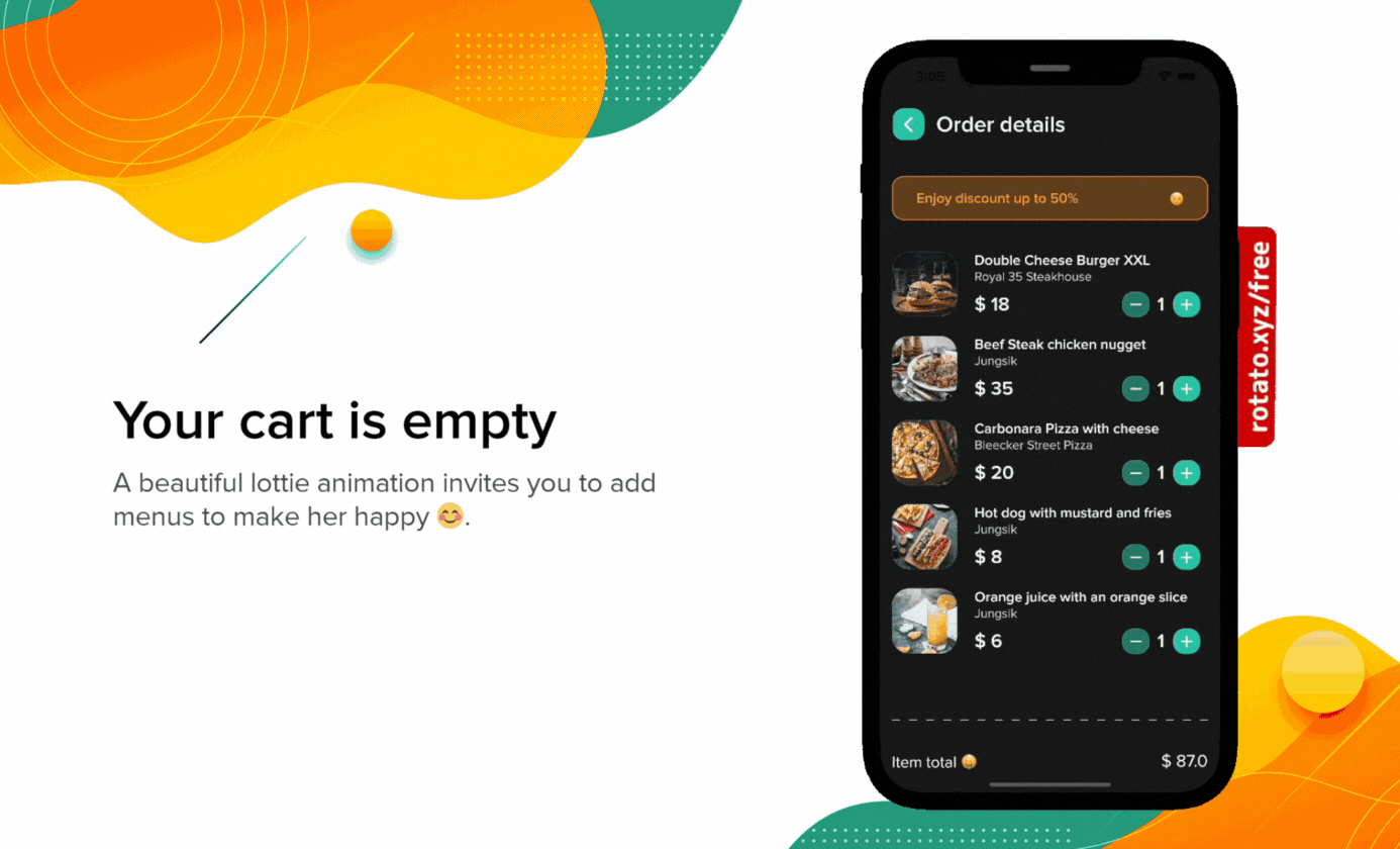 [Download] Lakaa - Best food delivery APP Template - Flutter 2.0