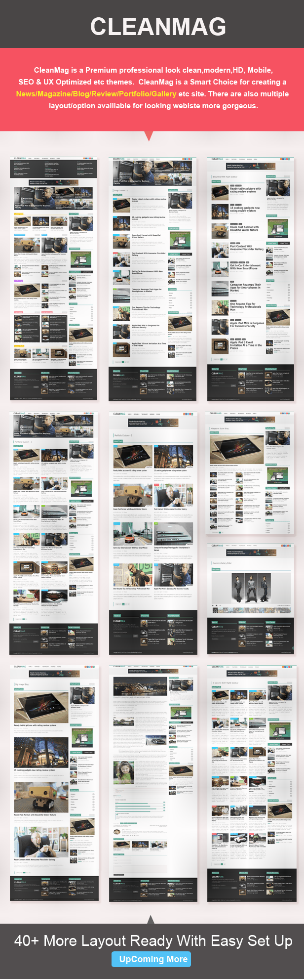 magazine blog layouts