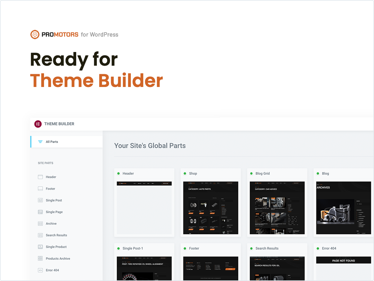 Ready for Theme Builder