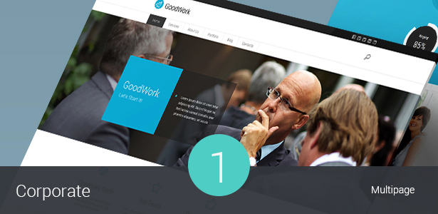 Corporate & Business WordPress Theme