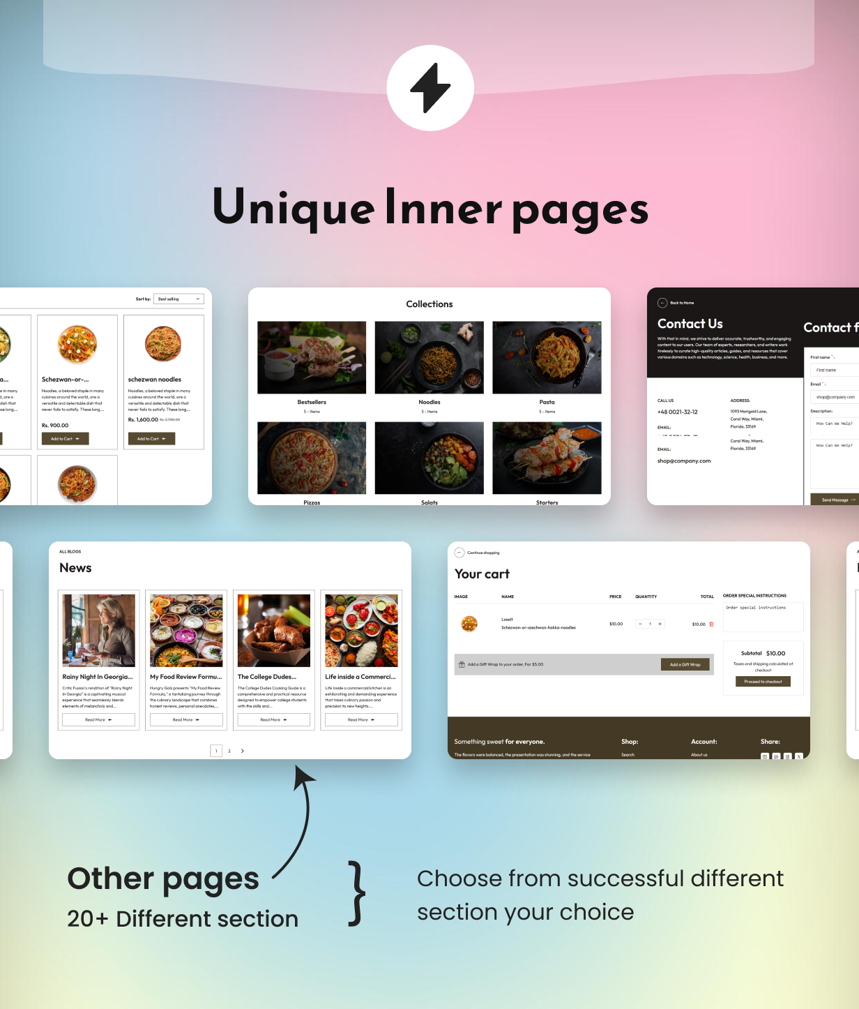 RestaurantX - Fast Food Responsive Shoify Store OS 2.0 - 13