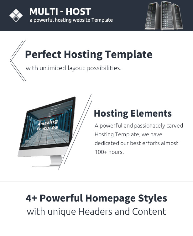 Multi Host - HTML Hosting Template - 1