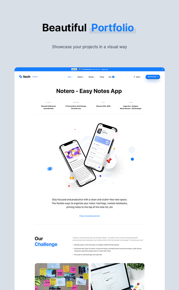 Itech - IT & Technology Solution PSD Template - 9