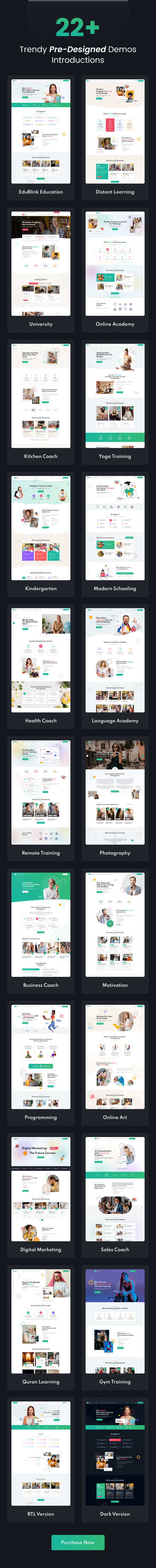 EduBlink - Education & Online Course WordPress Theme